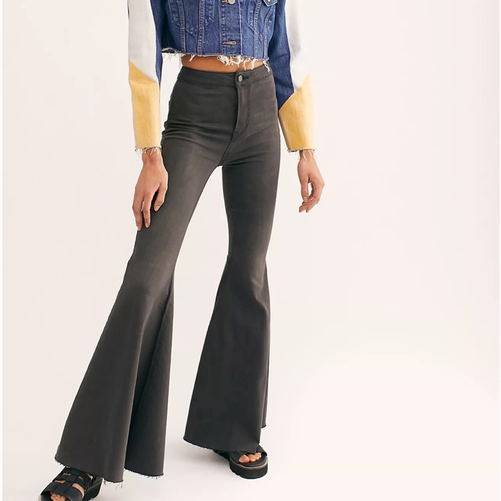Free People ultra flare jean
